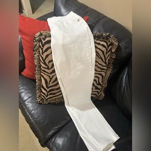 Luxe Denim White Jeans